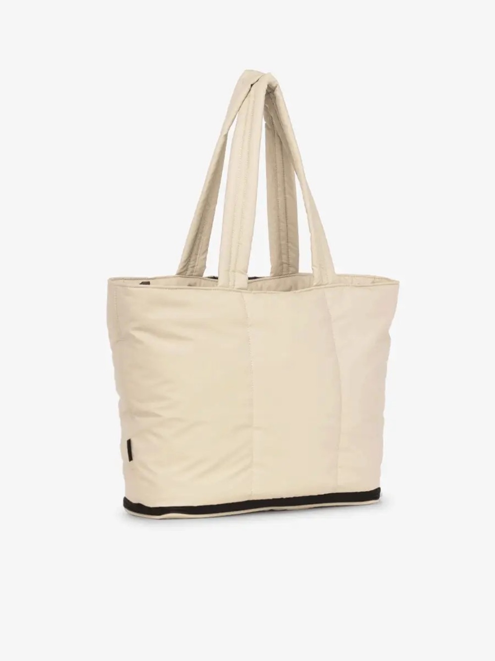 Calpak Luka Expandable Laptop Tote in Oatmeal - Picture 3 of 9